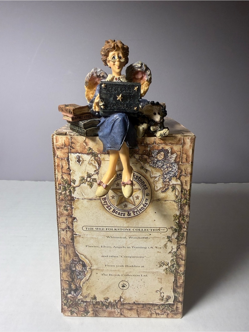 "Electra" Angelbyte - The Wee Folkstone Collection by Boyd's Bear